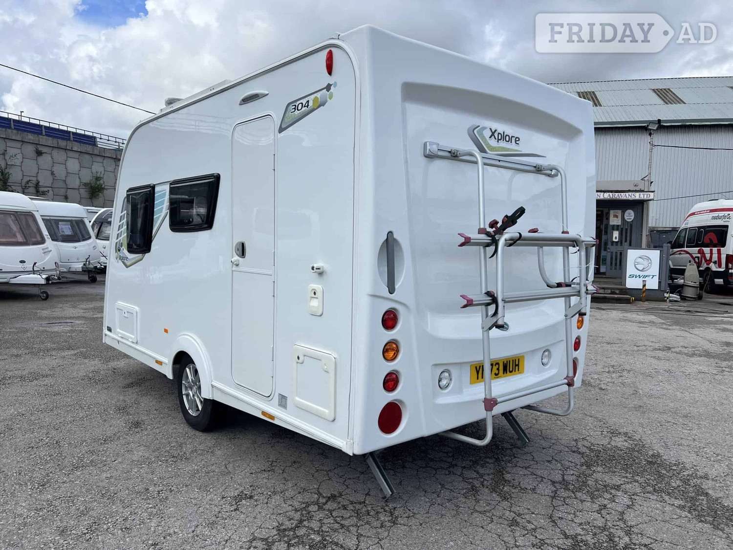 [ berth ]Elddis Xplore 304
