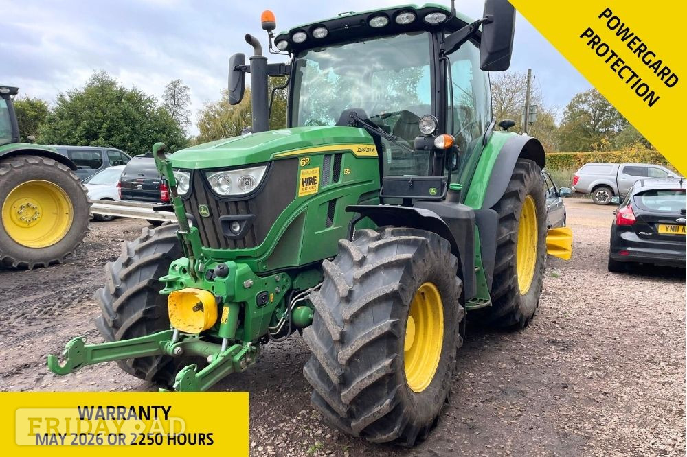 John Deere 6R 130 (2023) Tractor in Norwich