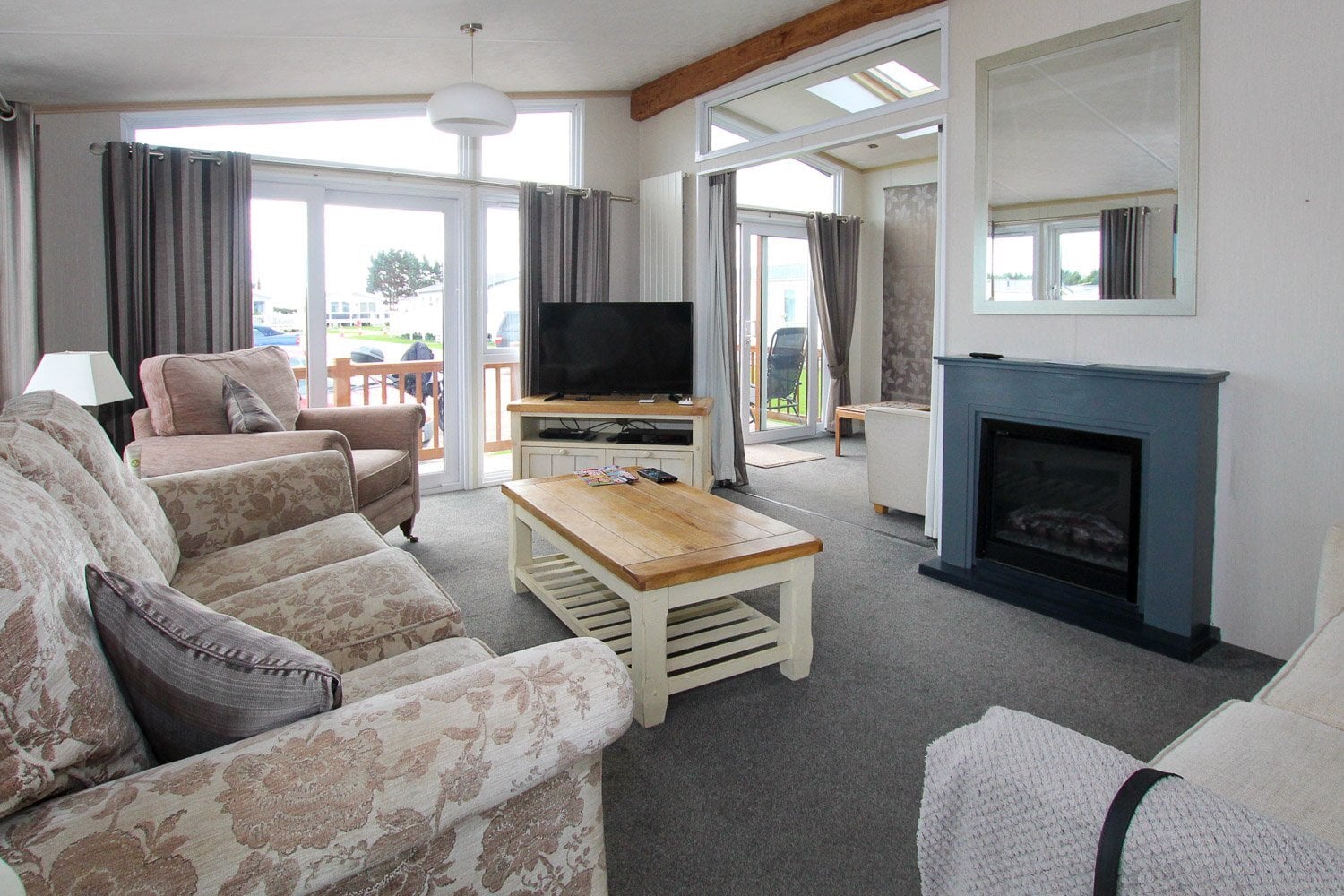 Greatstone-on-Sea Pemberton Rivendale Lodge 2016 sited at Romney Sands, Kent.