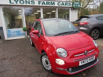 2022 FIAT 500 1.0 MHEV Dolcevita Hatchback 3dr Petrol Manual Euro 6 (s/s) (70 bhp) APPLE CARPLAY + AUTO LIGHT / WIPERS