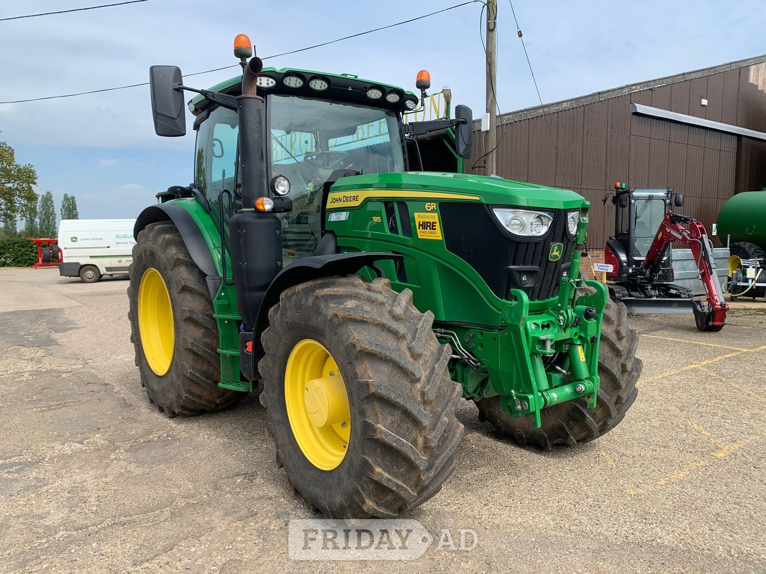 [ berth ]John Deere 6R 185
