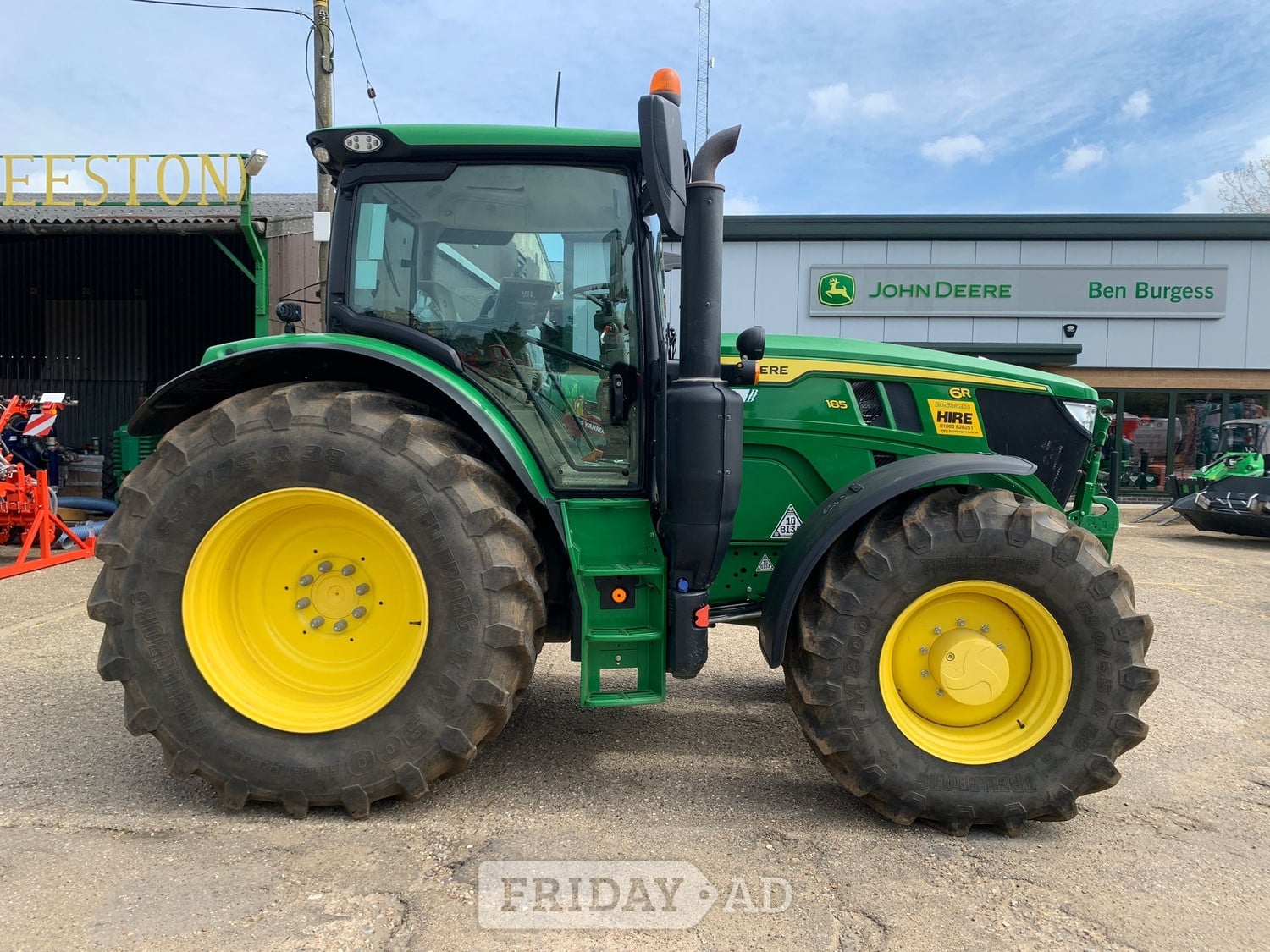John Deere 6R 185 (2023) Tractor - Farm & Agricultural Vehicles in Norwich