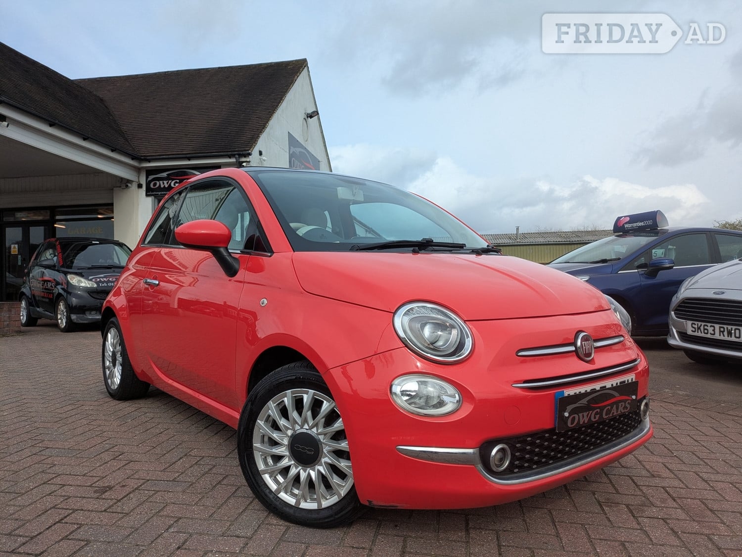Fiat 500 2015 in Fareham