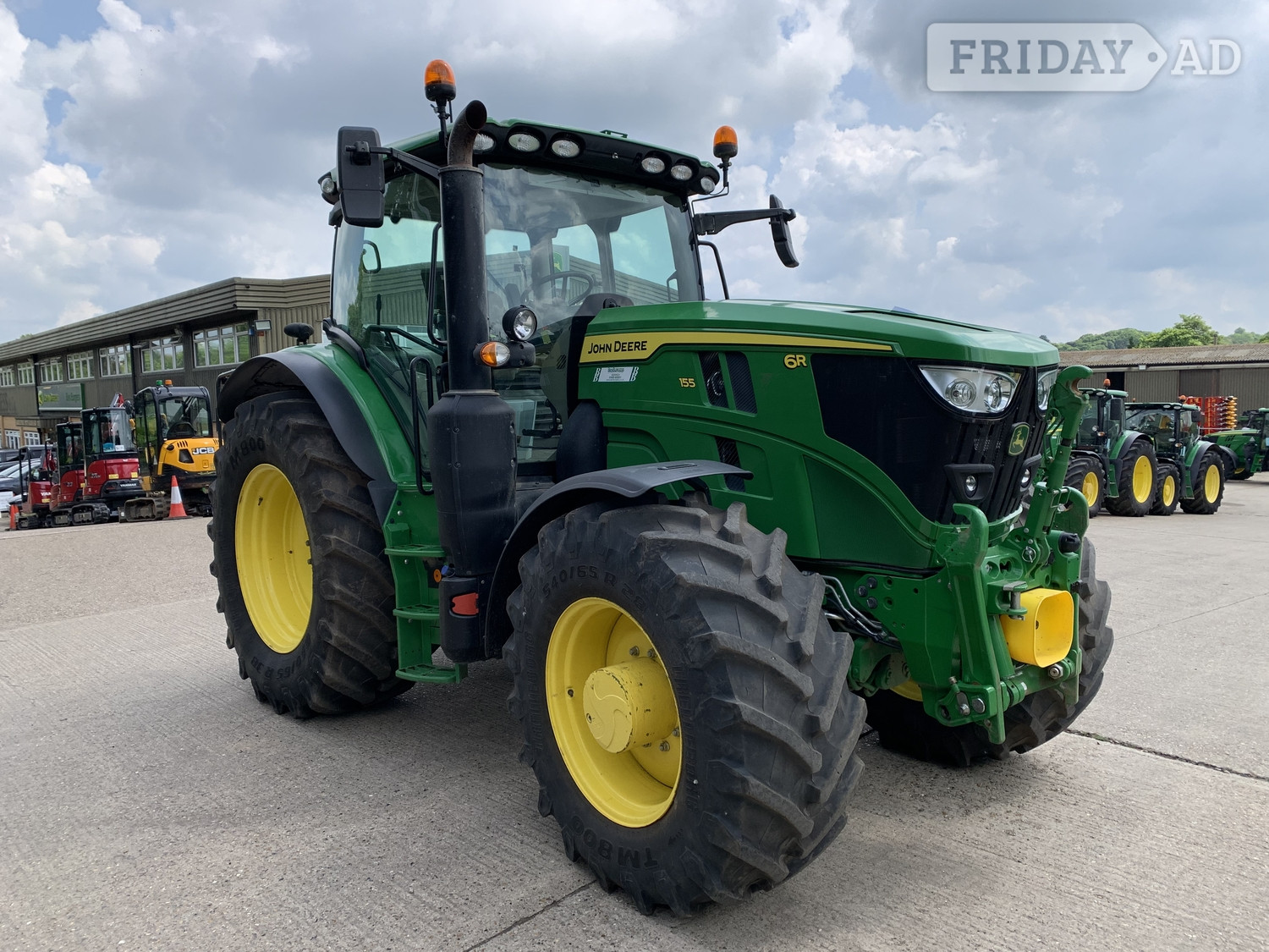 [ berth ]John Deere 6R 155