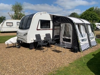 Kampa Rally Pro 260 Poled Awning