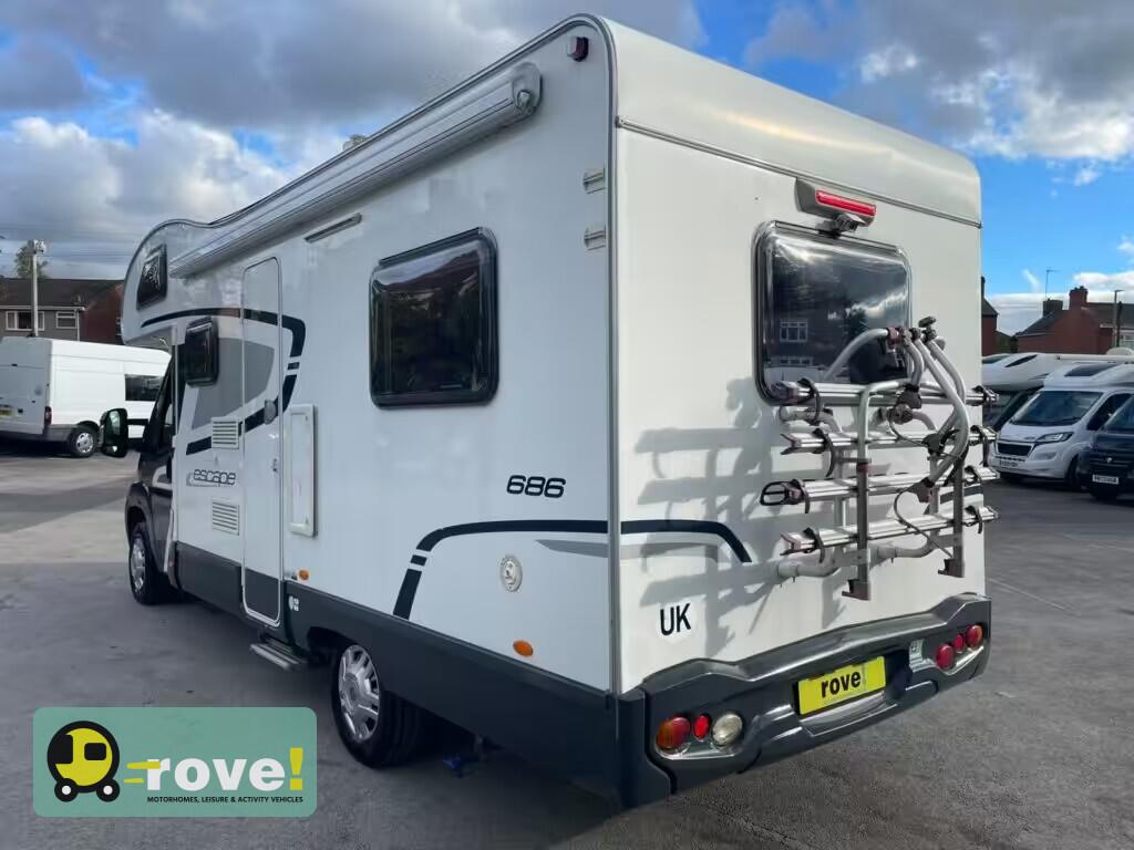 Swift Escape 686 Manual 2012 2012 for sale - Motorhomes & Caravans in Selston