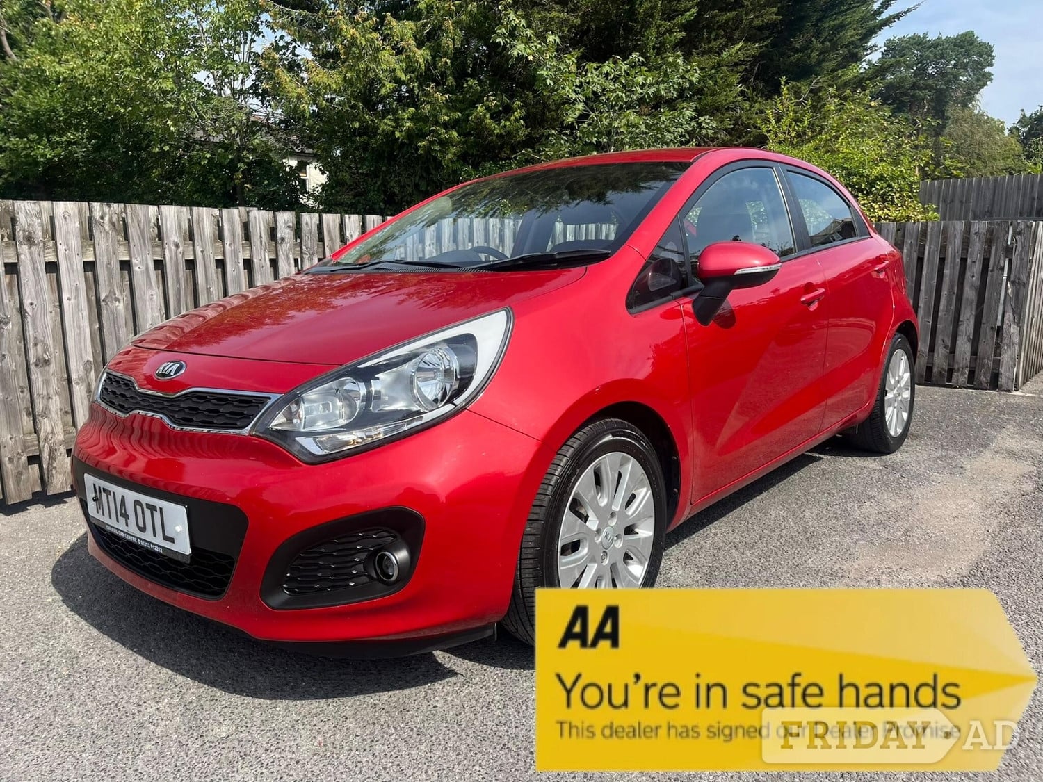 Kia Rio 2014 in Fleet