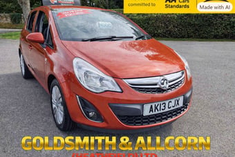 Vauxhall Corsa 2013
