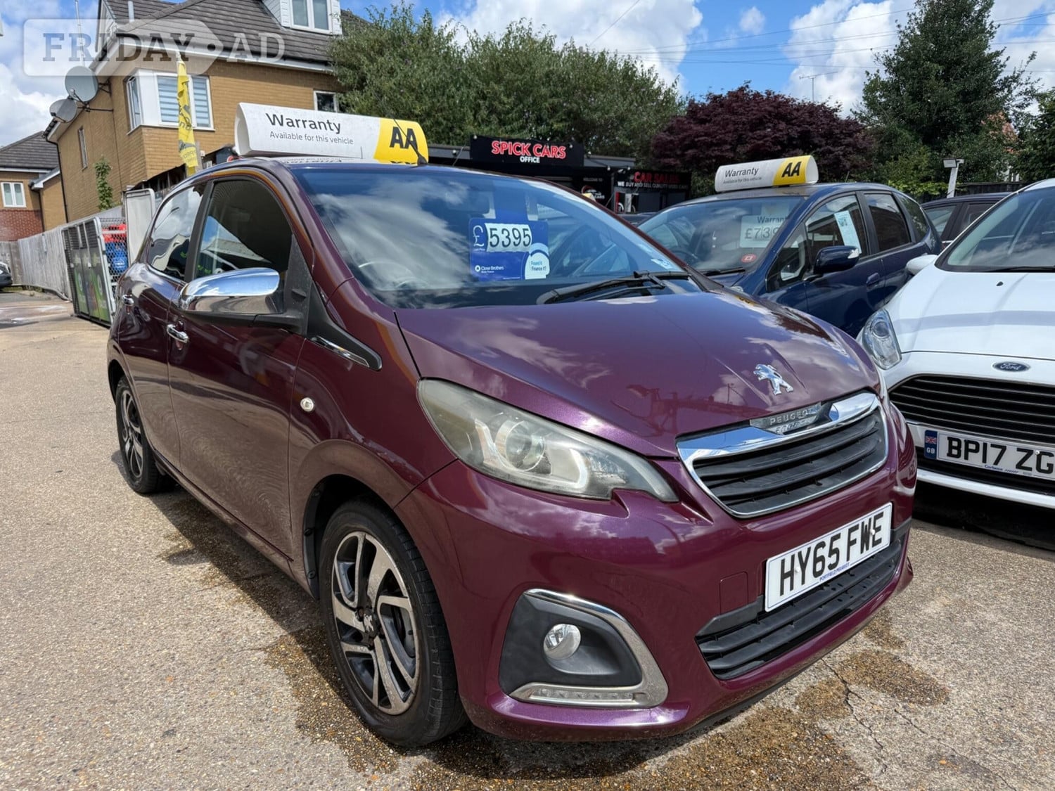 Peugeot 108 2015 in Bournemouth