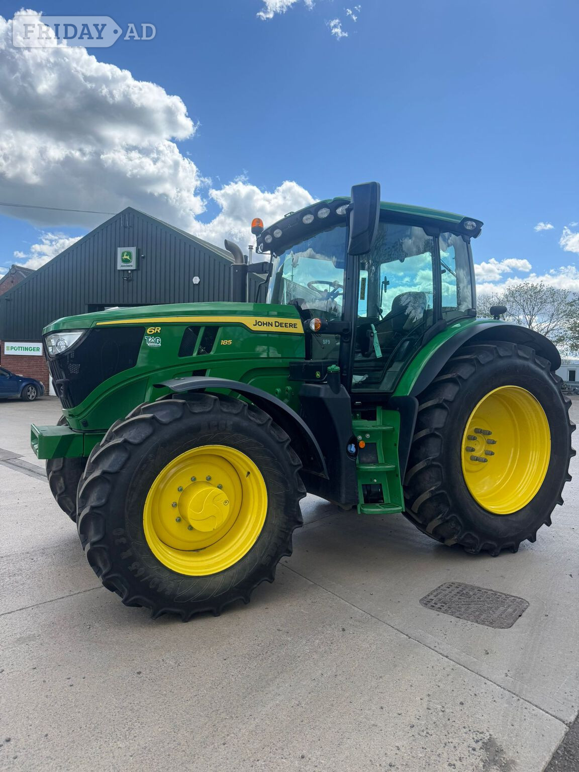 John Deere 6R 185 (2024) Tractor in Evesham