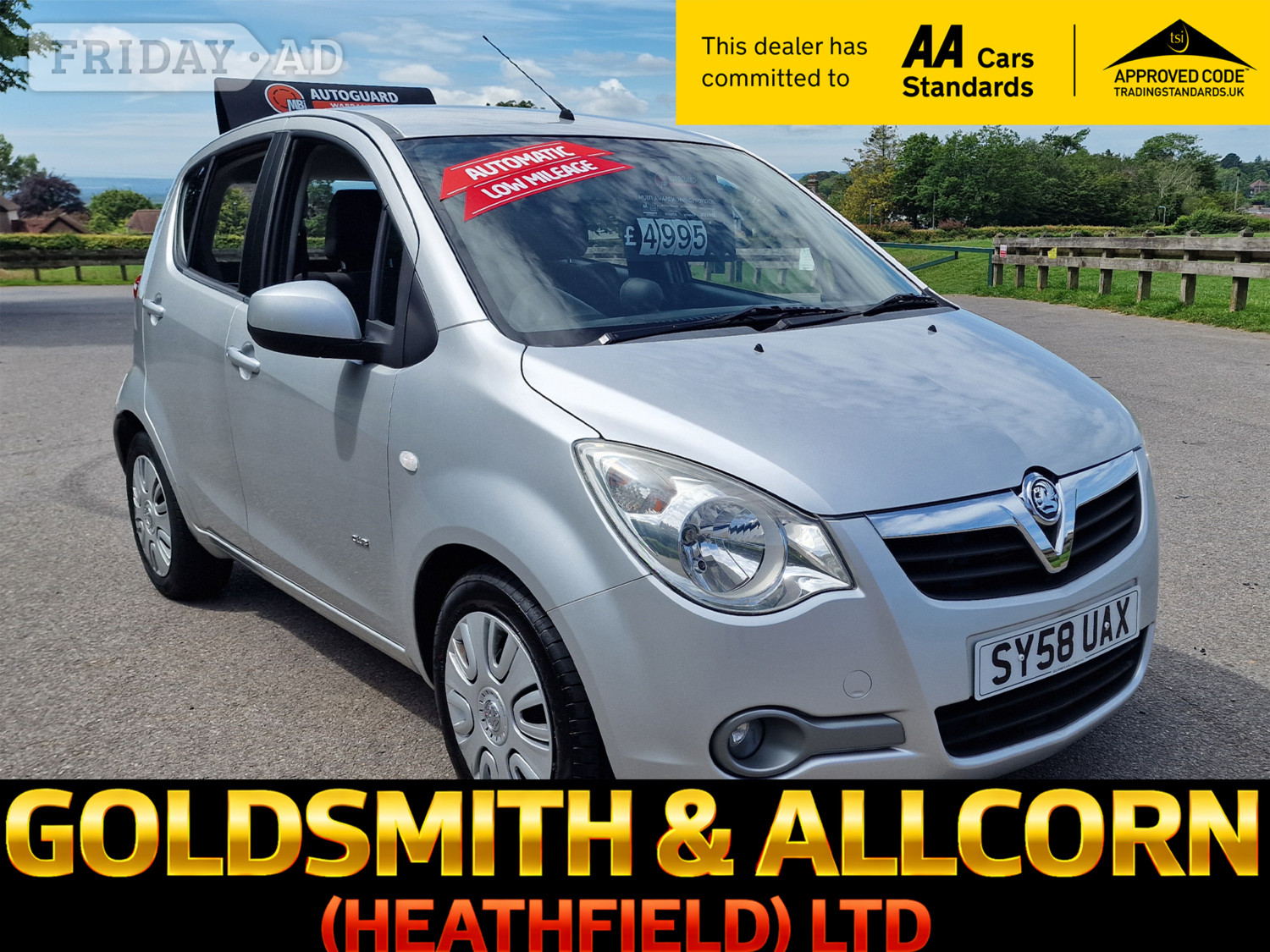 Vauxhall Agila 2008 in Heathfield