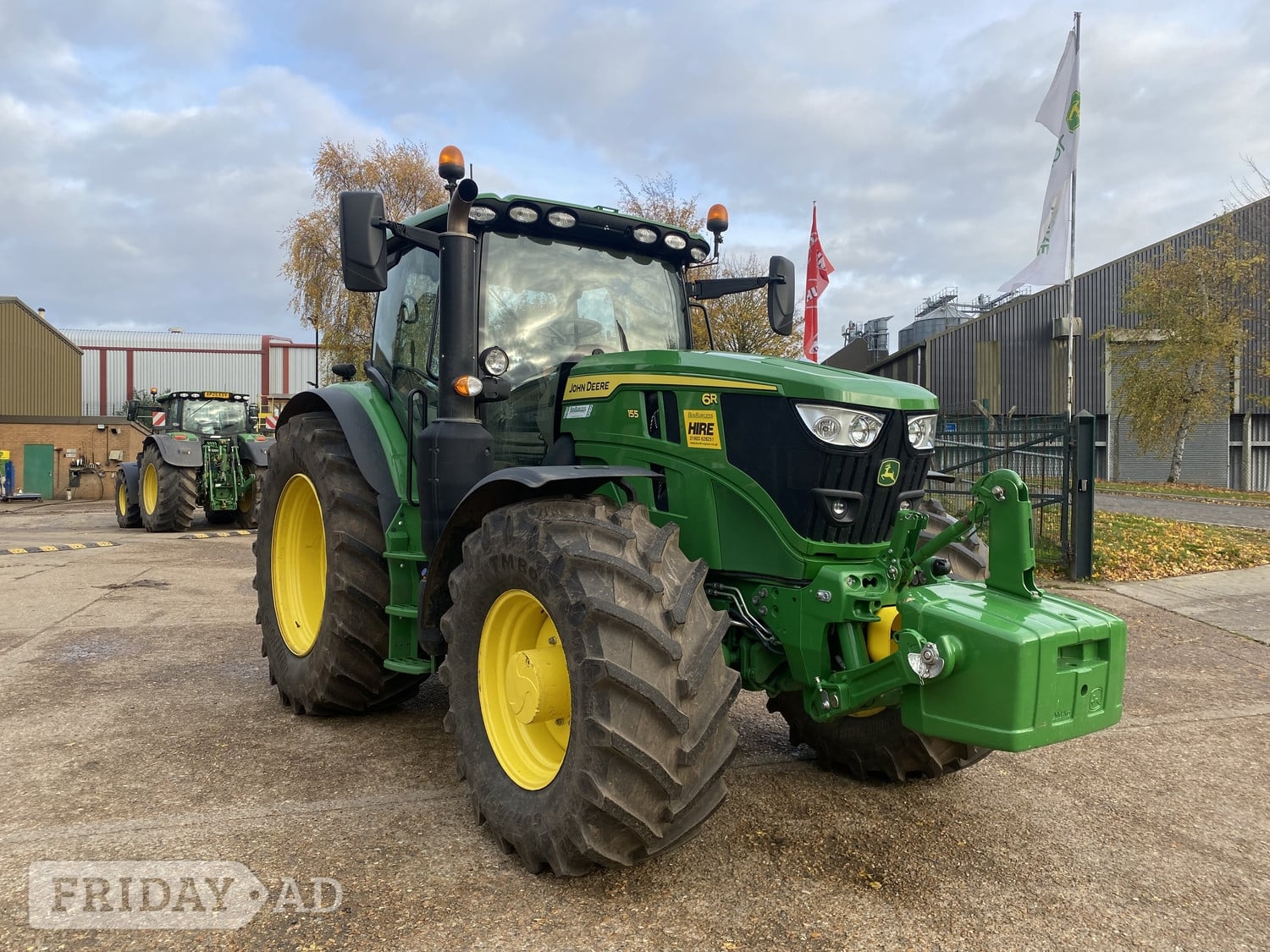 [ berth ]John Deere 6R 155