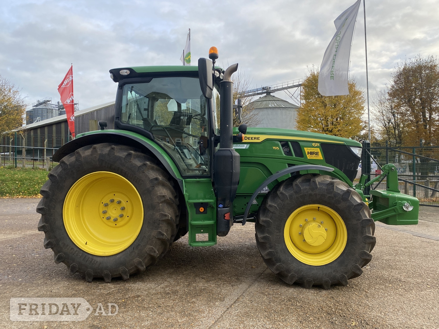 John Deere 6R 155 (2024) Tractor - Farm & Agricultural Vehicles in Norwich
