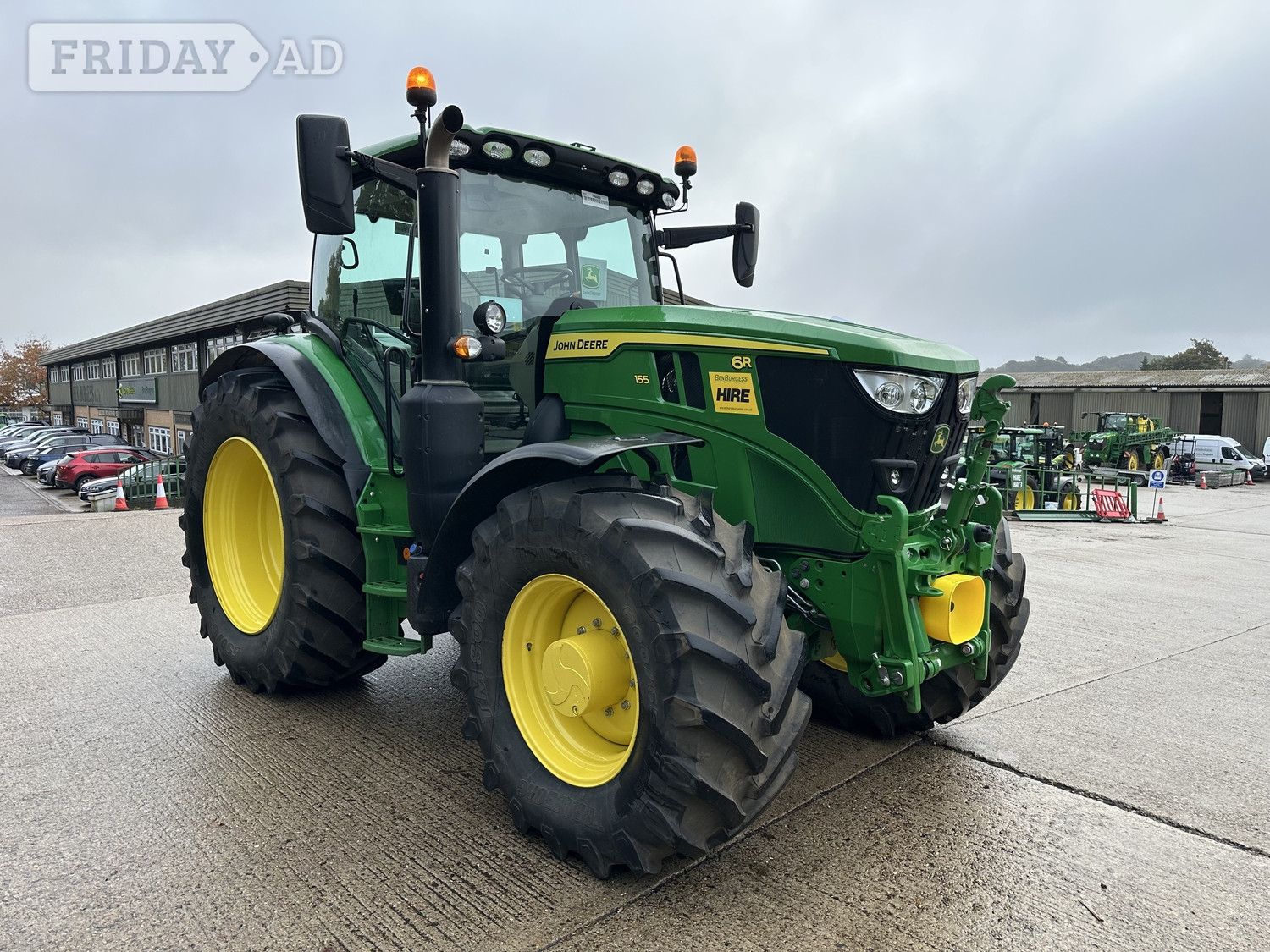 [ berth ]John Deere 6R 155