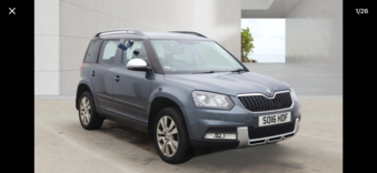 Skoda Yeti 2016