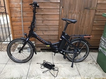 Raleigh 20in wheel folding electric bike