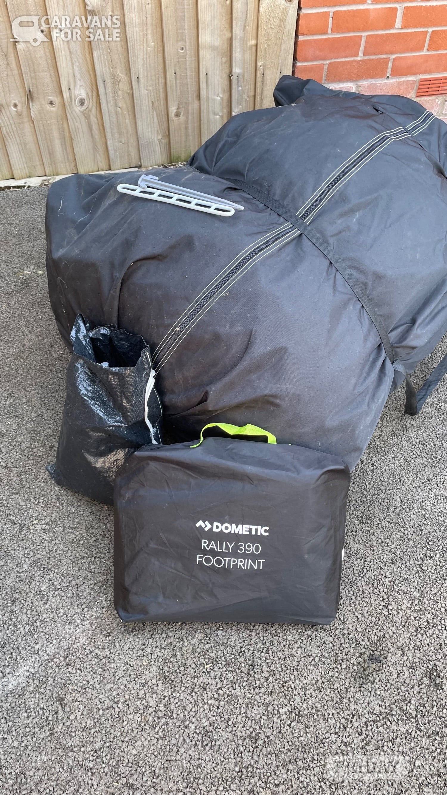 Castle Donington Dometic Rally Air Pro 390 Drive Away Awning