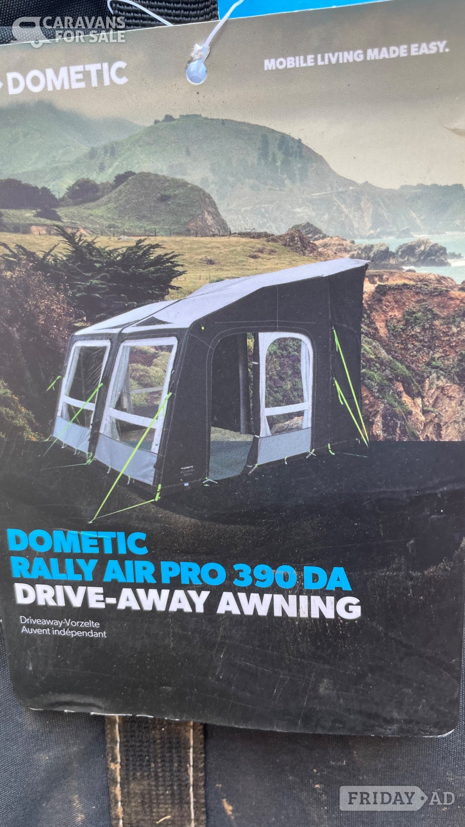 Dometic Rally Air Pro 390 Drive Away Awning - 