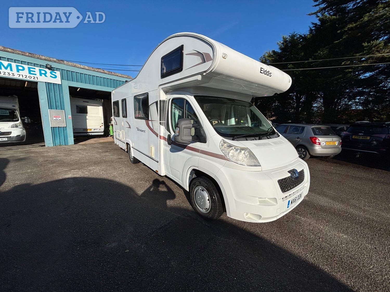 Elddis Autoquest 180 2012 in Ashford