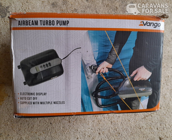 Vango Black Airbeam Turbo Pump