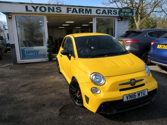 2016 Abarth 695 1.4 T-Jet Biposto Record Edition Hatchback 3dr Petrol Manual Euro 6 (190 bhp) *1 OF ONLY 133 WORLDWIDE* 1 OF ONLY 39 SUPPLIED TO THE UK