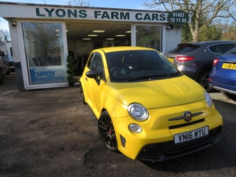 2016 ABARTH 695 1.4 T-Jet Biposto Record Edition Hatchback 3dr Petrol Manual Euro 6 (190 bhp) *1 OF ONLY 133 WORLDWIDE* 1 OF ONLY 39 SUPPLIED TO THE UK