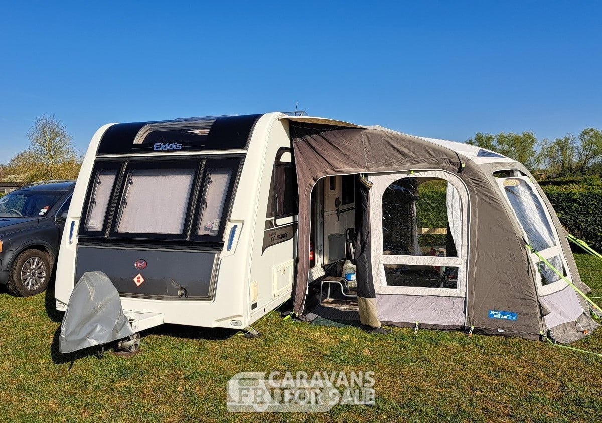 Elddis Crusader Super Cyclone 2014 in Badwell Ash