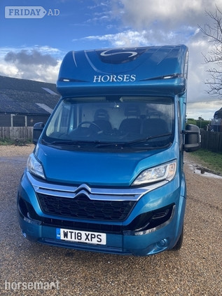 Trevett &amp; Smith  4.5T Citroen Horsebox - Trailers & Horseboxes in Landford