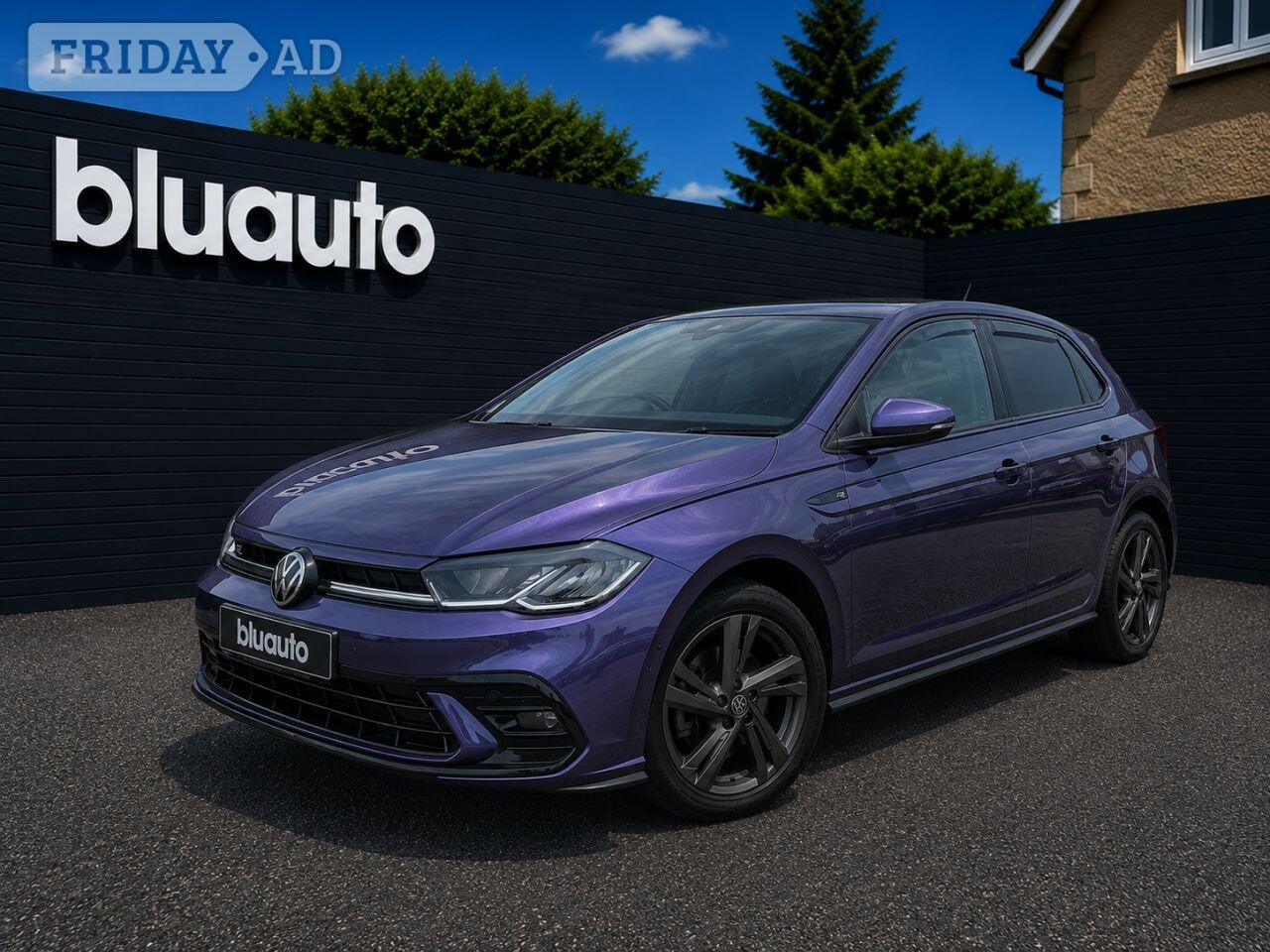 2023 Volkswagen POLO 1.0 TSI R-Line Hatchback 5dr Petrol Manual Euro 6 (s/s) (95 ps) in Uckfield