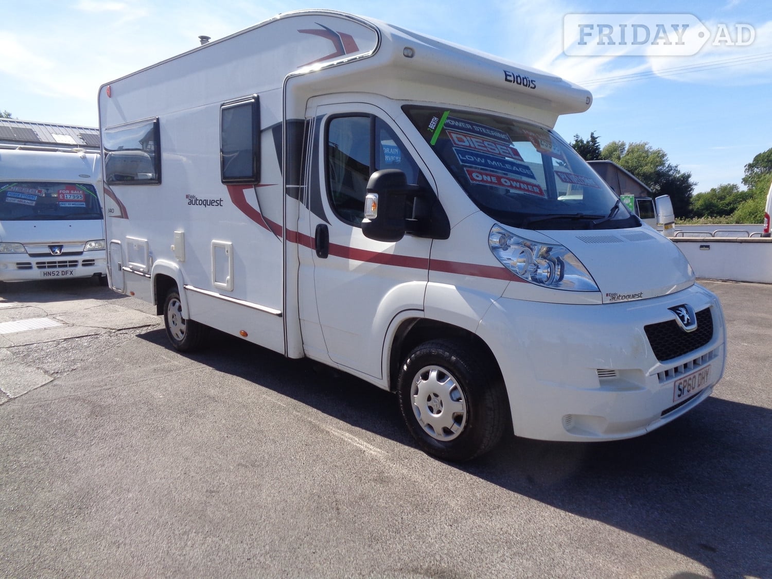 Elddis Autoquest 140 2010 in Weston-Super-Mare