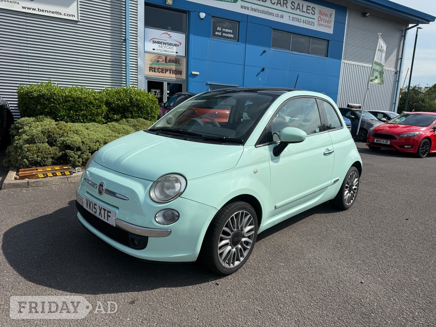 Fiat 500 2015 in Shrewsbury