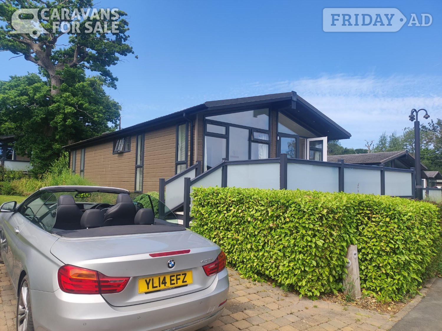 Premium lodge with sea view – Isle of Wight 
