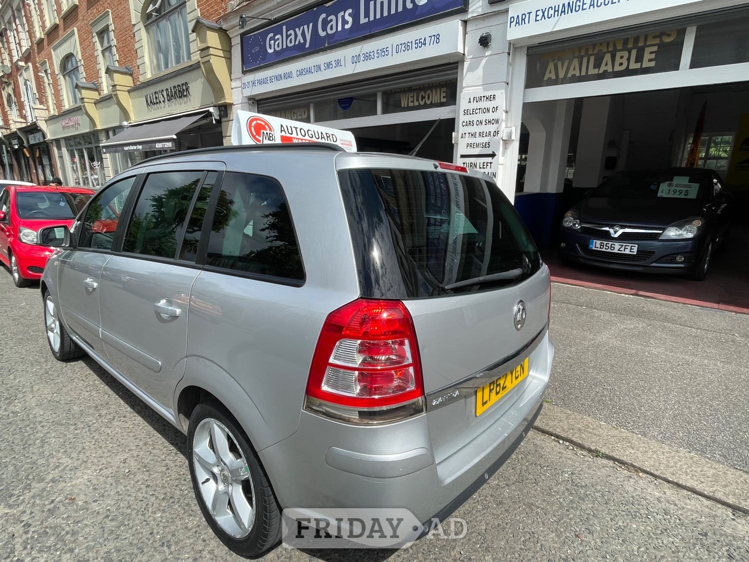 [ berth ]Vauxhall Zafira