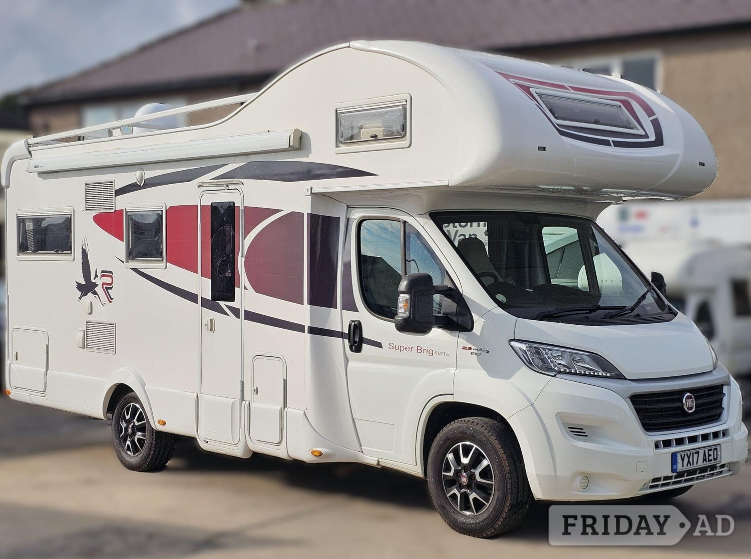 Rimor Super Brig Suite 5 Berth Coachbuilt Motorhome - AUTOMATIC Halifax