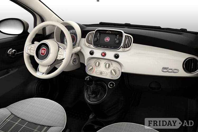 FIAT 500 HATCHBACK 1.0 Mild Hybrid Dolcevita [Part Leather] 3dr Lease Deals - Cars in Motherwell