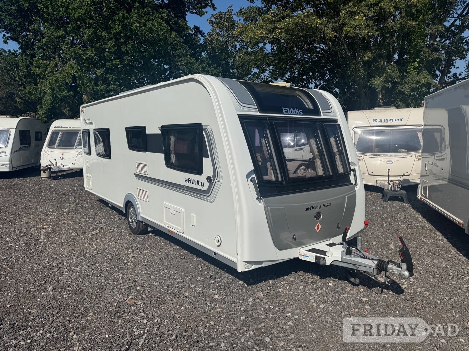 Elddis Affinity 554 2017 in Taunton