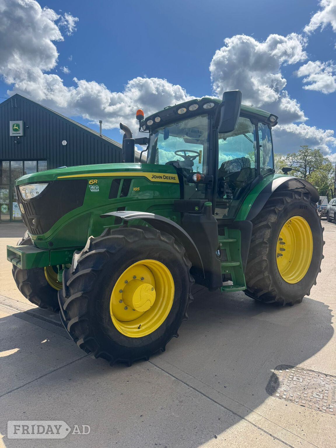 John Deere 6R 185 (2024) Tractor in Evesham