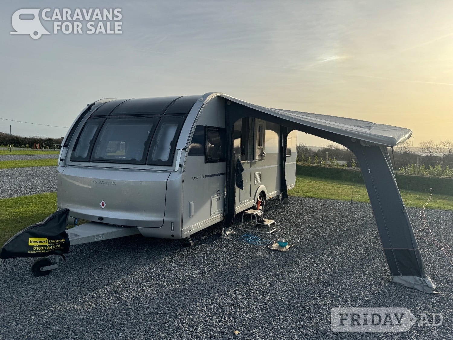 Isabella Air Cirrus North 400 Awning, with Air Annex North left - 