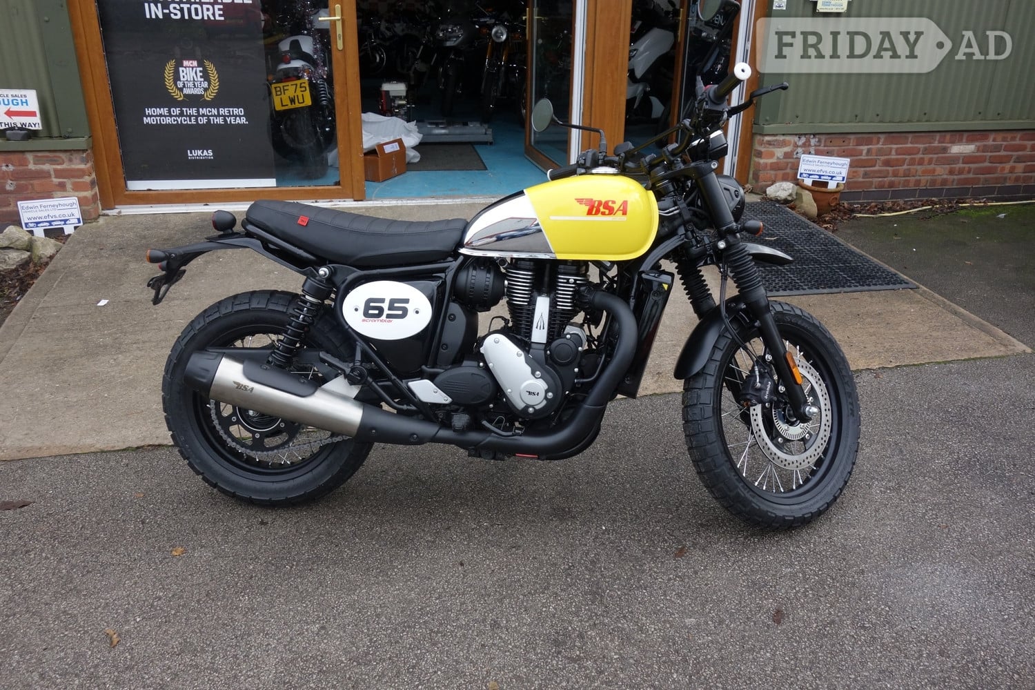 BSA Scrambler Rugeley