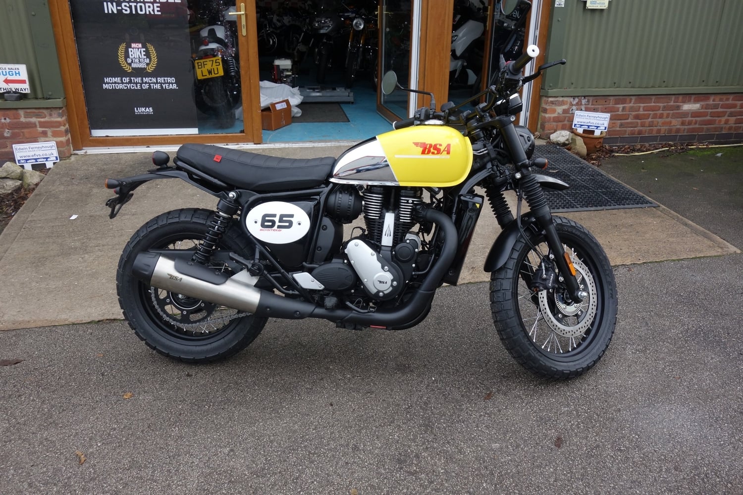 BSA Scrambler Rugeley