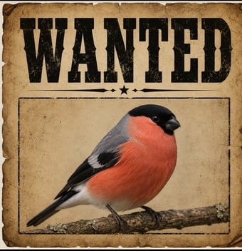 Siberian  and British Bullfinches 
