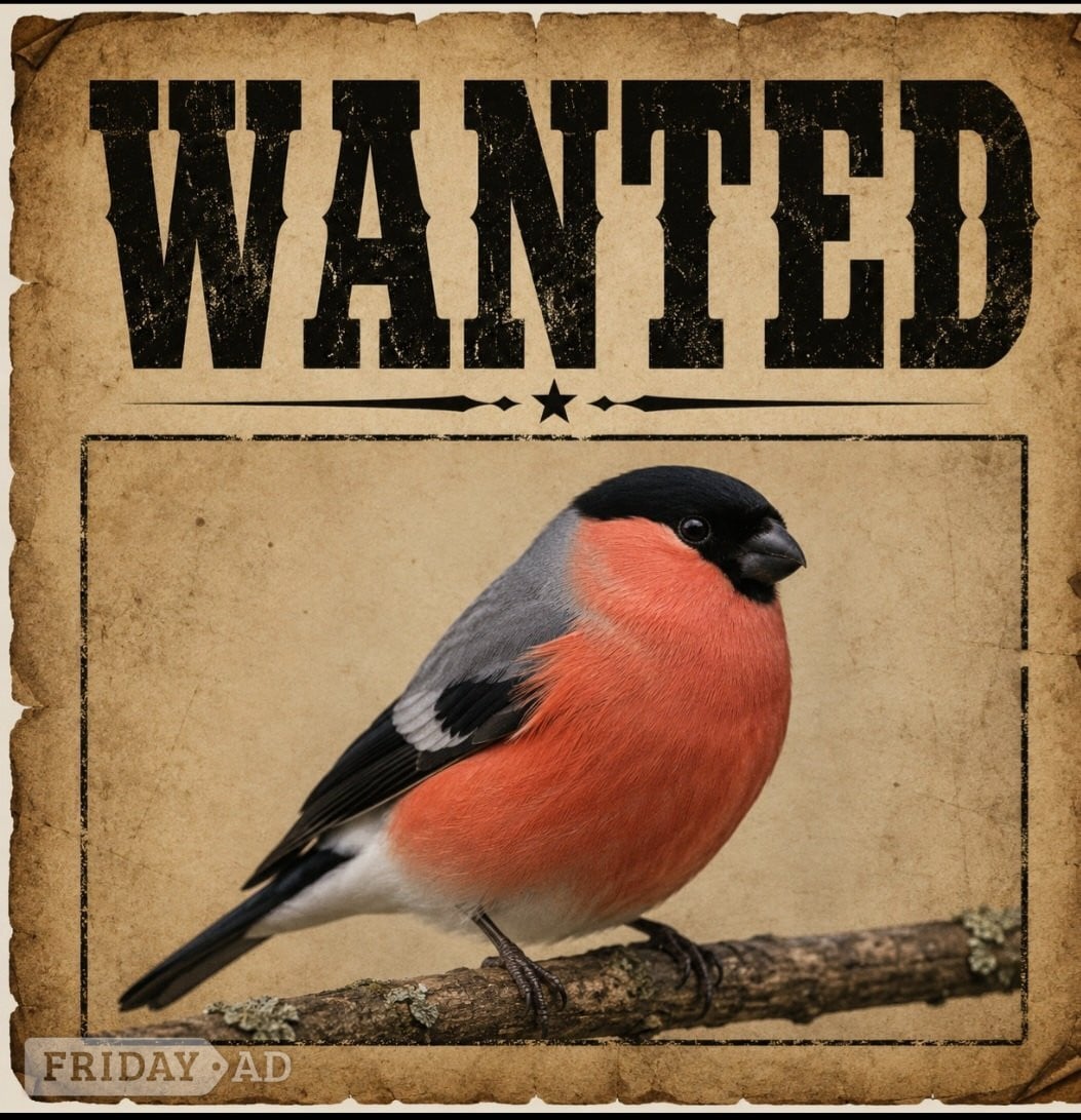 Siberian  and British Bullfinches  in Stoke-On-Trent