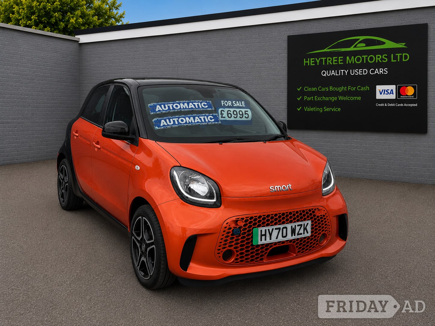 Smart ForFour 2020 in Blackpool