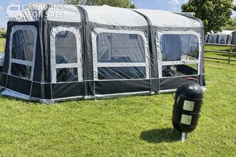 Bradcot Modul-Air Inflatable awning. Full awning with extensions.