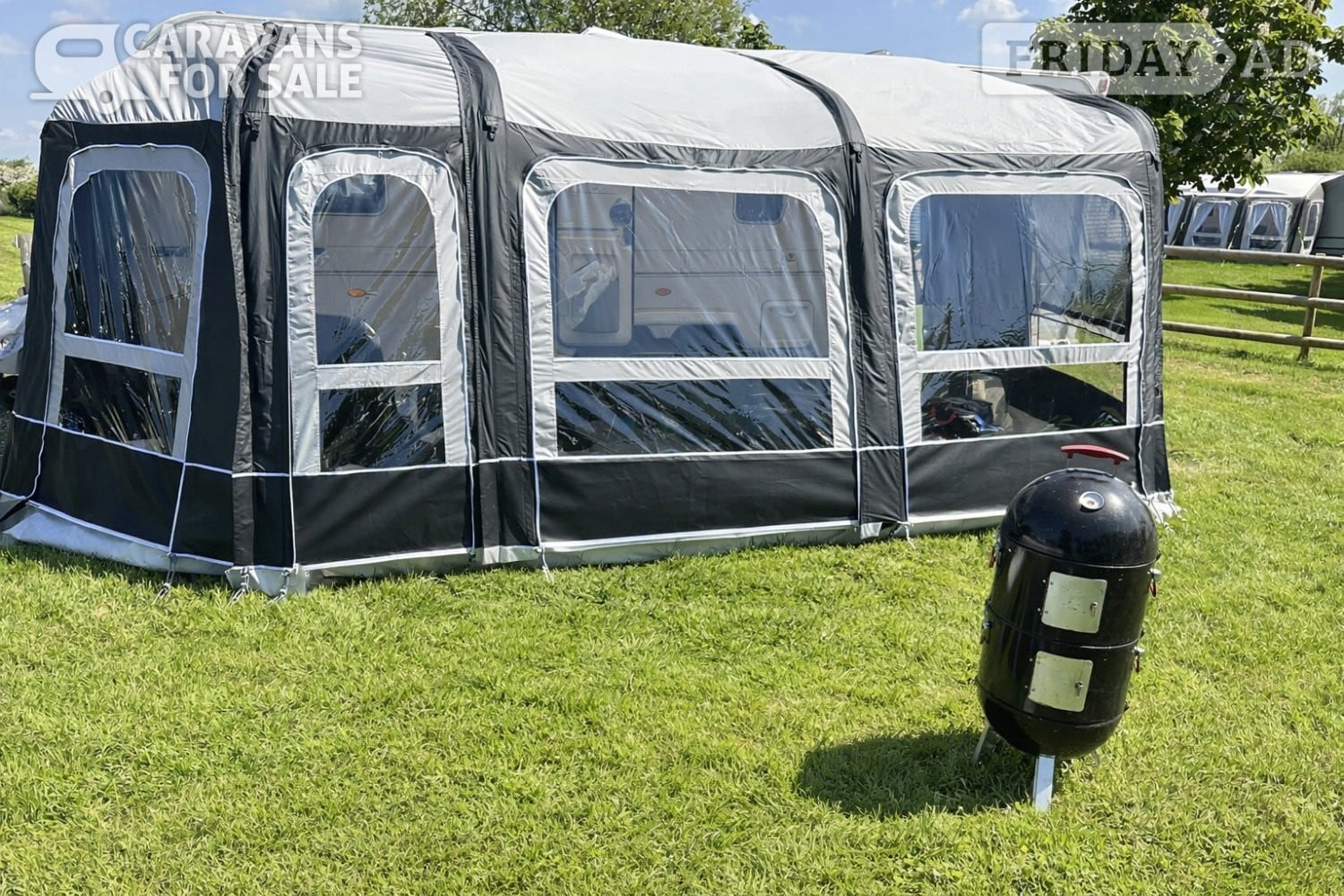 Bradcot Modul-Air Inflatable awning. Full awning with extensions. in Bristol