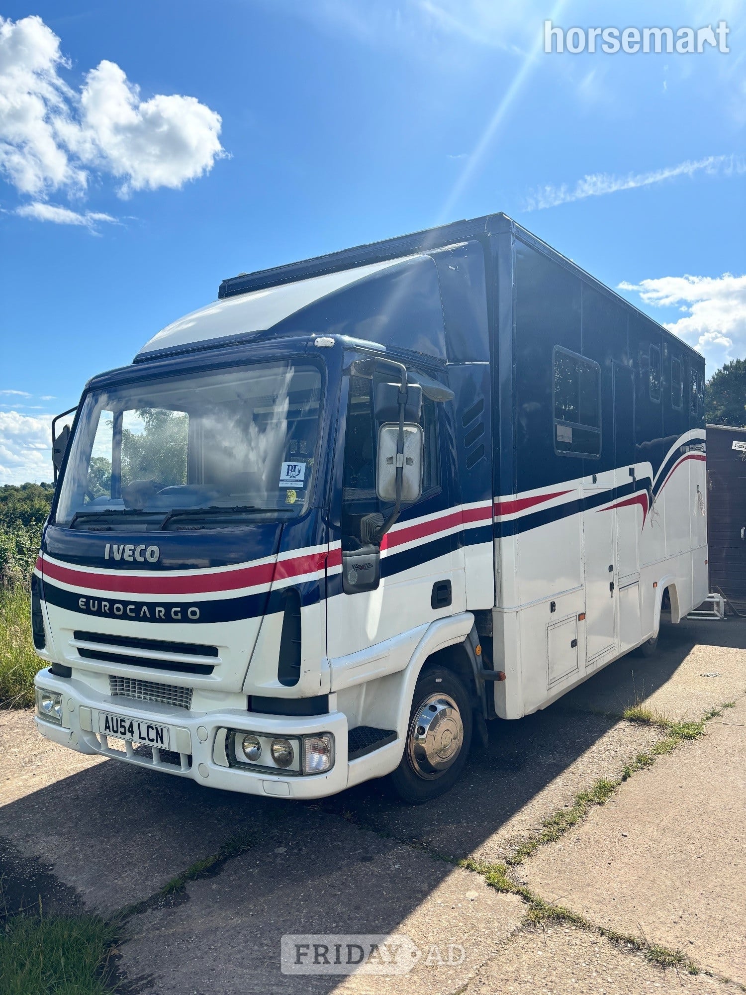 Minster Eurocargo Iveco Horsebox in Tamworth