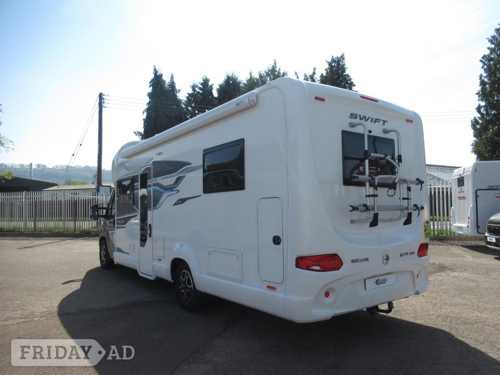 Swift Escape 674 2022 for sale - Motorhomes & Caravans in Whitchurch