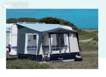 Isabella Magnum Moonlight Porch Awning with Carbon X Poles