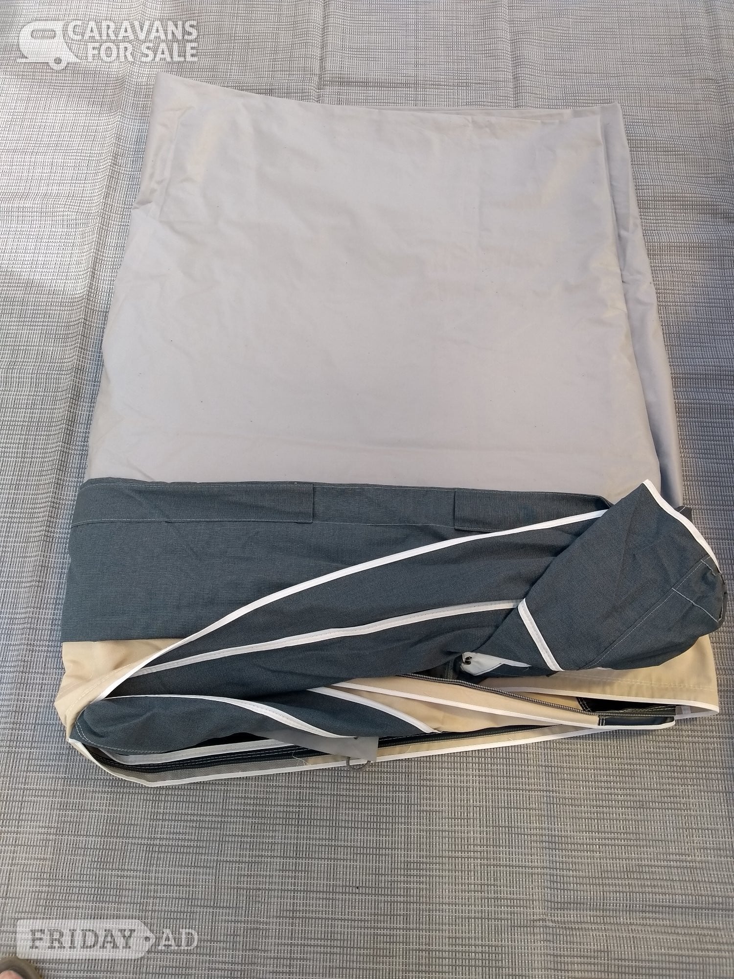 Isabella Magnum Moonlight Porch Awning with Carbon X Poles - 