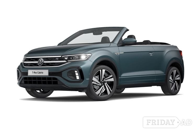 VOLKSWAGEN T-ROC CABRIOLET 1.5 TSI EVO R-Line 2dr DSG Lease Deals in Motherwell